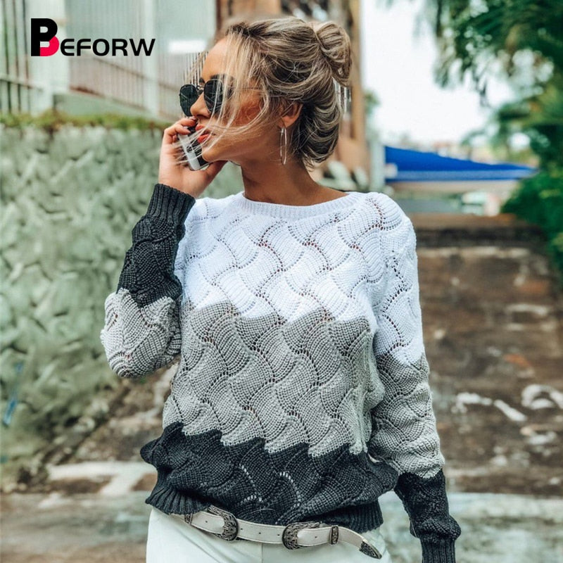 Uniquely Styled Pullover for Her