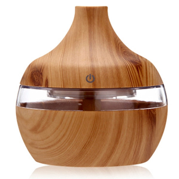 saengQ Electric Humidifier Essential Aroma Oil Diffuser Ultrasonic Wood Grain Air Humidifier USB Mini Mist Maker LED Light For saengQ Electric Humidifier Essential Aroma Oil Diffuser Ultrasonic Wood Grain Air Humidifier USB Mini Mist Maker LED Light For