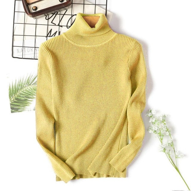 Knitted Turtleneck Sweater Knitted Turtleneck Sweater