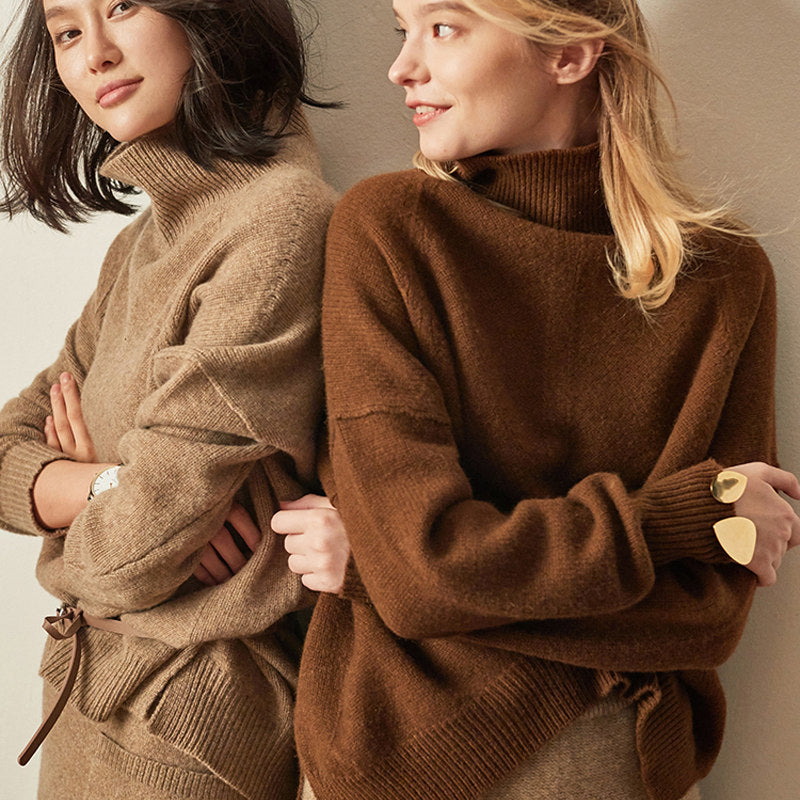 High Neck Warm Pullover