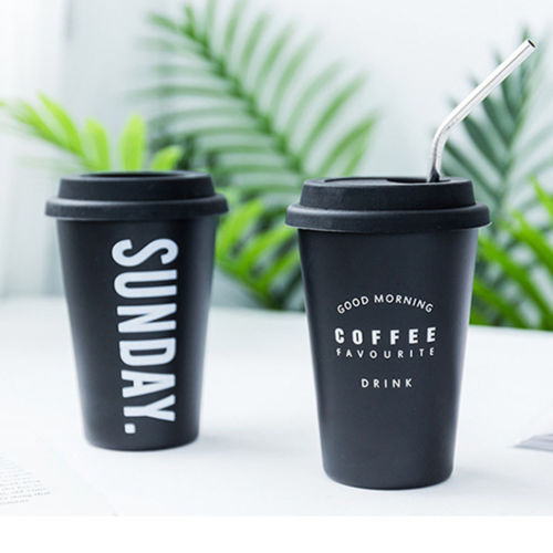 Eco-Friendly Reusable Ceramic Travel Mug
