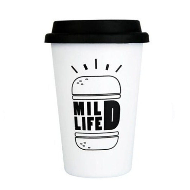 Eco-Friendly Reusable Ceramic Travel Mug