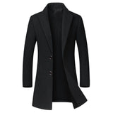 Wool Trench Coat for Him