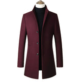 Wool Trench Coat for Him